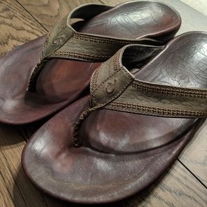 Olukai Men's Leather Sandals